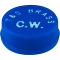 Allpoints Button, Index, Blue, Wristblade For T&S Brass & Bronze Works 1111173